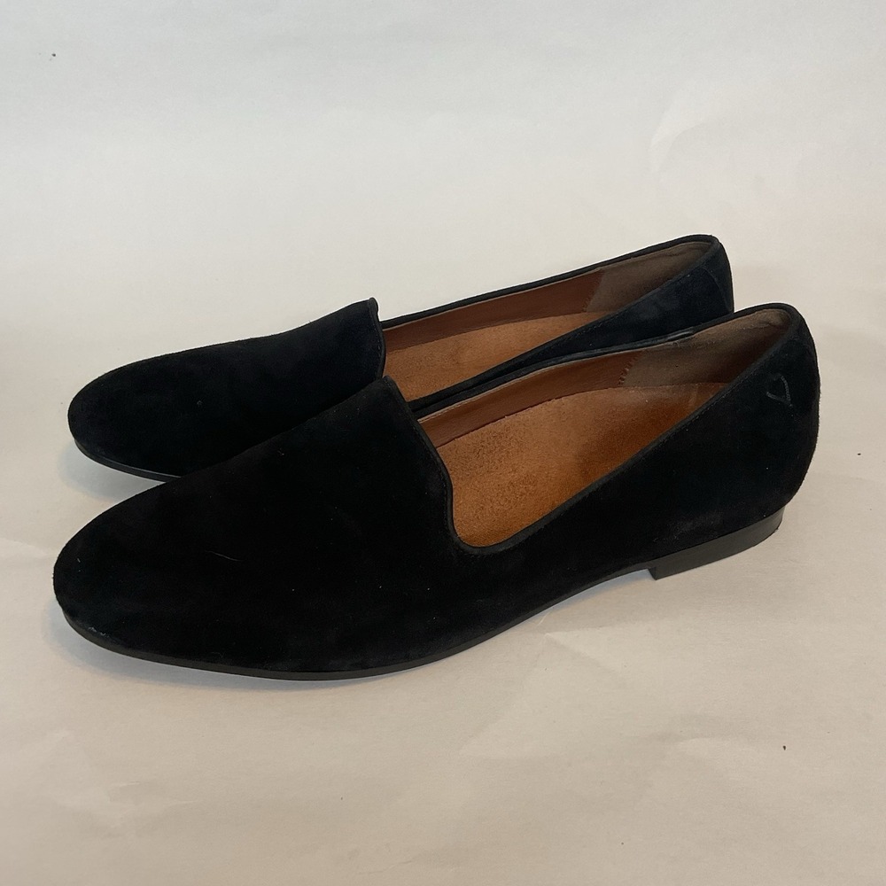 Vionic Willa II Black Suede Flat Slip-On Loafer Comfort Shoe Women's Size 8,5 - Picture 6 of 15